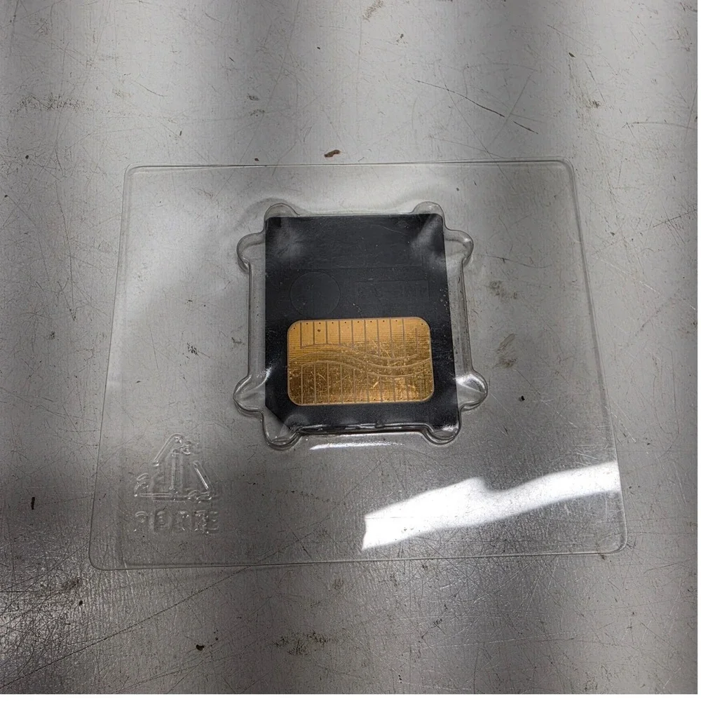 Sanyo‎ SmartMedia 4MB Memory Card Black Vintage Flash Storage 4U20B19600